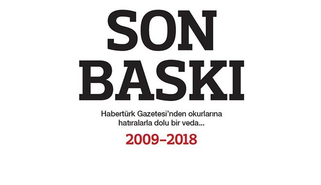 Ciner kapattı, Habertürk, son baskıyı yaptı